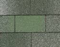 Šindel obdélník 3-TAB  mix blend zelený balík 3m2