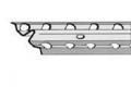 Omítník pozinkovaný - Omítník - omítkový profil pozink 6mm x 3m
