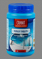 CRANIT Triplex tablety - desinfekce, proti řasám,vločkování - CRANIT Triplex tablety 2,4kg Den Braven