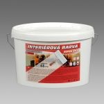 Interiérová barva super bílá (07.77) - Interiérová barva super bílá 7,5kg Den Braven