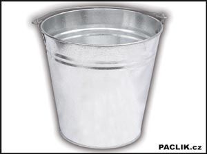 Vědro pozinkované 15l 