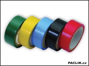 Pásky izolační PVC,sada 5ks,barevné 