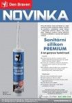 Sanitární silikon PREMIUM (04.51) - Sanitární silikon PREMIUM bílá Den Braven