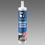 Sanitární silikon PREMIUM | Sanitární silikon PREMIUM transparentní balení, Sanitární silikon PREMIUM bílá balení