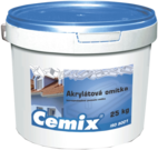 Akrylátová omítka bílá / barevná - Akrylátová omítka barevná zrnitost 3 skupina 1 - 25kg Cemix