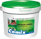 Silikátová omítka bílá / barevná - Silikátová omítka barevná zrnitost 3 skupina 1 - 25kg Cemix