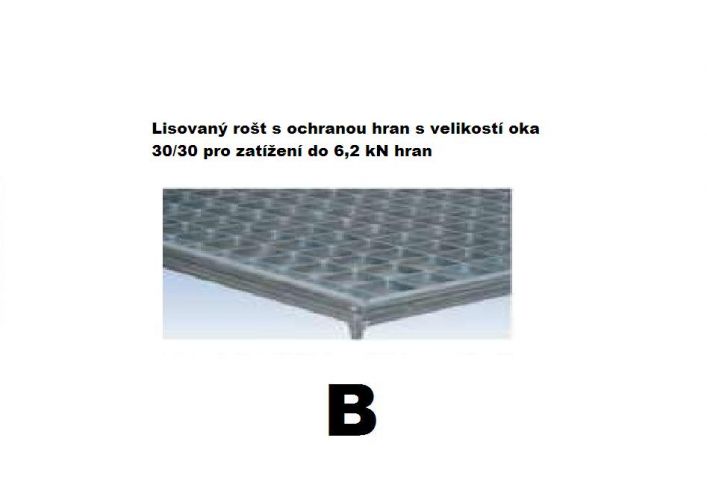 Světlík, sklepní anglický dvorek 100x60x40 - Rošt pro anglický dvorek - mřížkový 30x30 - obr. B Ronn Drain complet